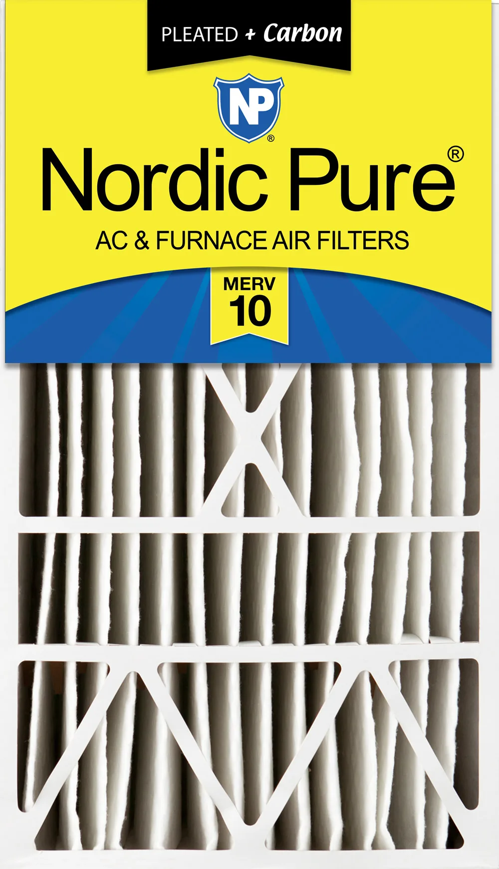 16x28x6 Aprilaire Space-Gard 2400 Replacement Air Filter Part 401 MERV 10 Plus Carbon