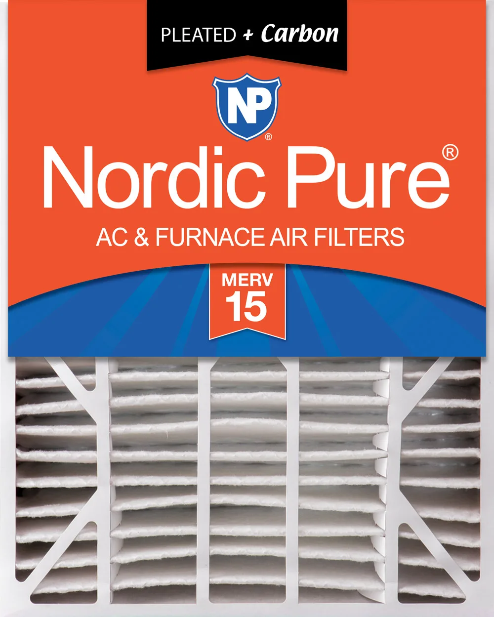 20x25x6 Aprilaire Space-Gard 2200 Replacement Air Filter Part 201 MERV 15 Plus Carbon