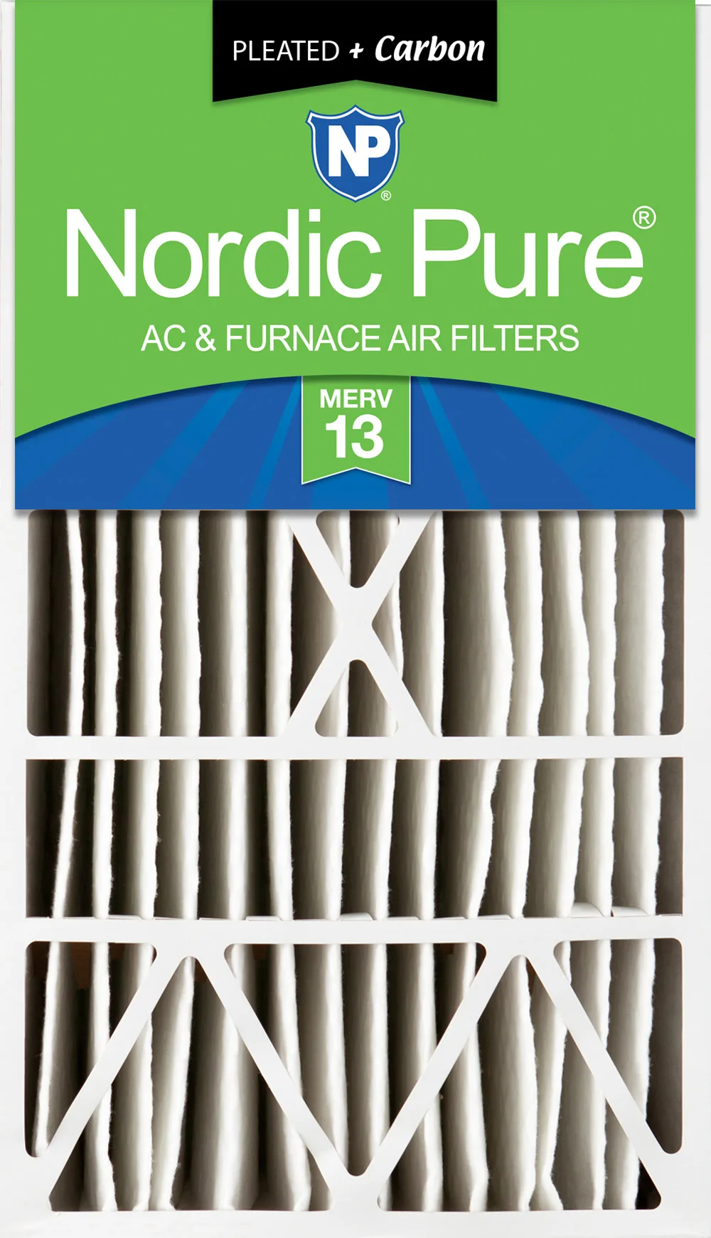 16x28x6 Aprilaire Space-Gard 2400 Replacement Air Filter Part 401 MERV 13 Plus Carbon