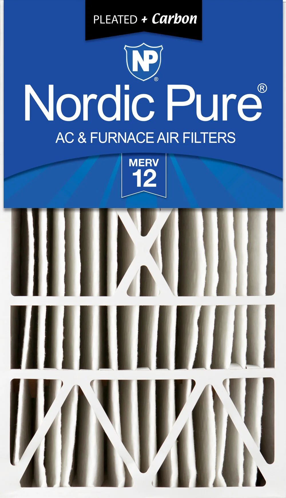 16x28x6 Aprilaire Space-Gard 2400 Replacement Air Filter Part 401 MERV 12 Plus Carbon